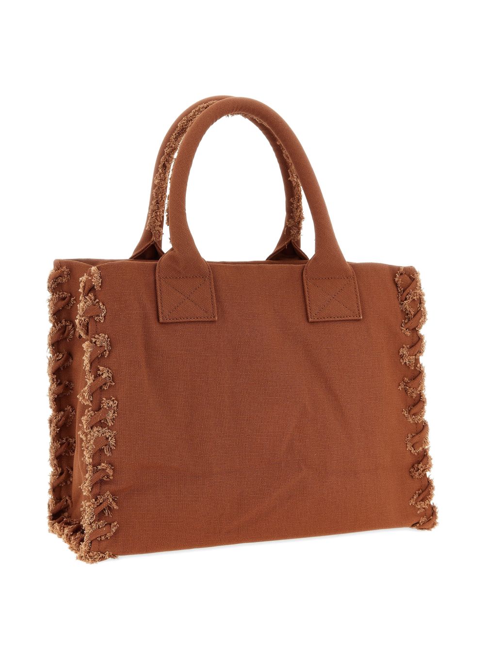 Pinko Bags Camel Canvas Exterior