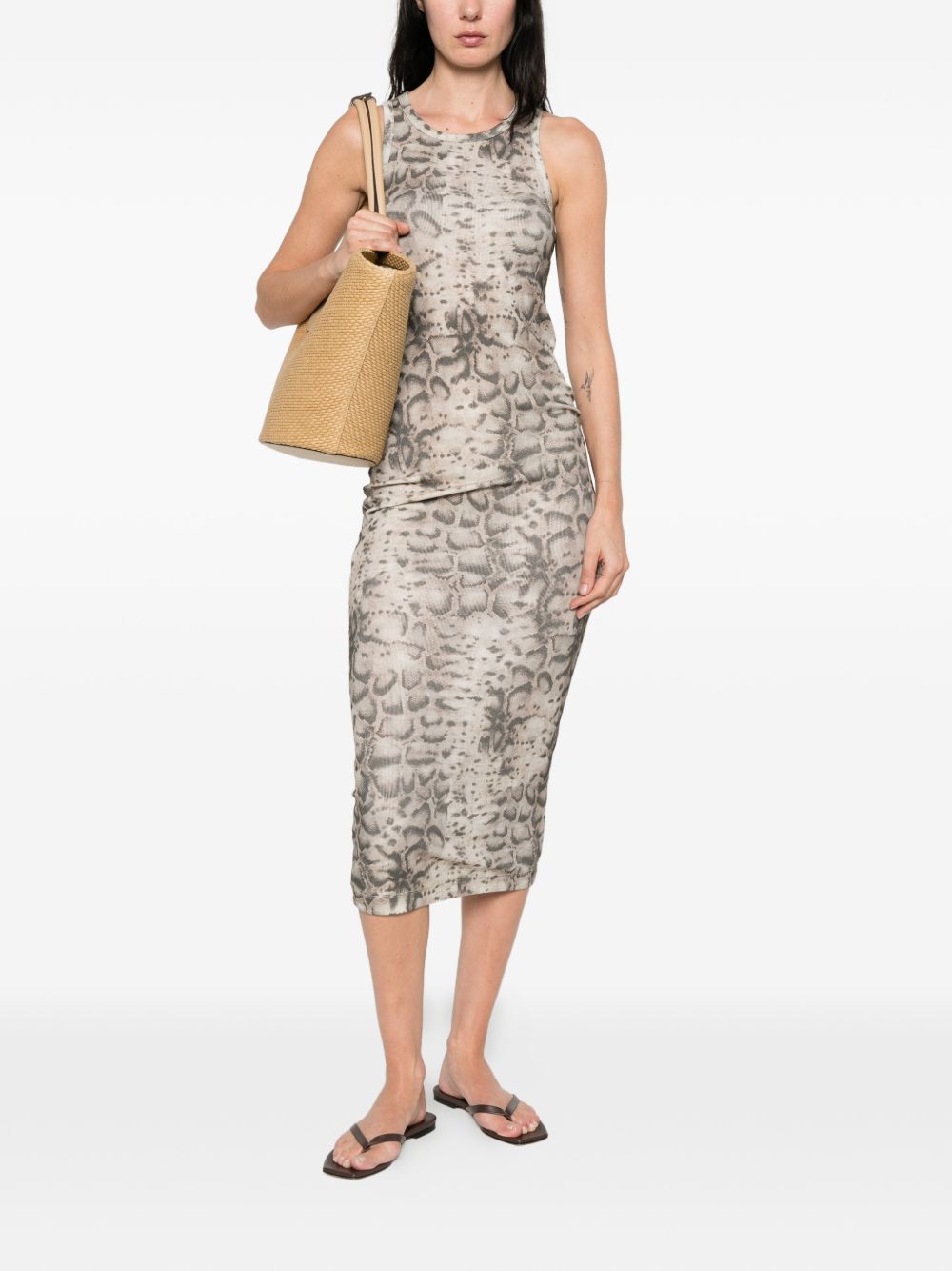Pinko Dresses Beige Nero