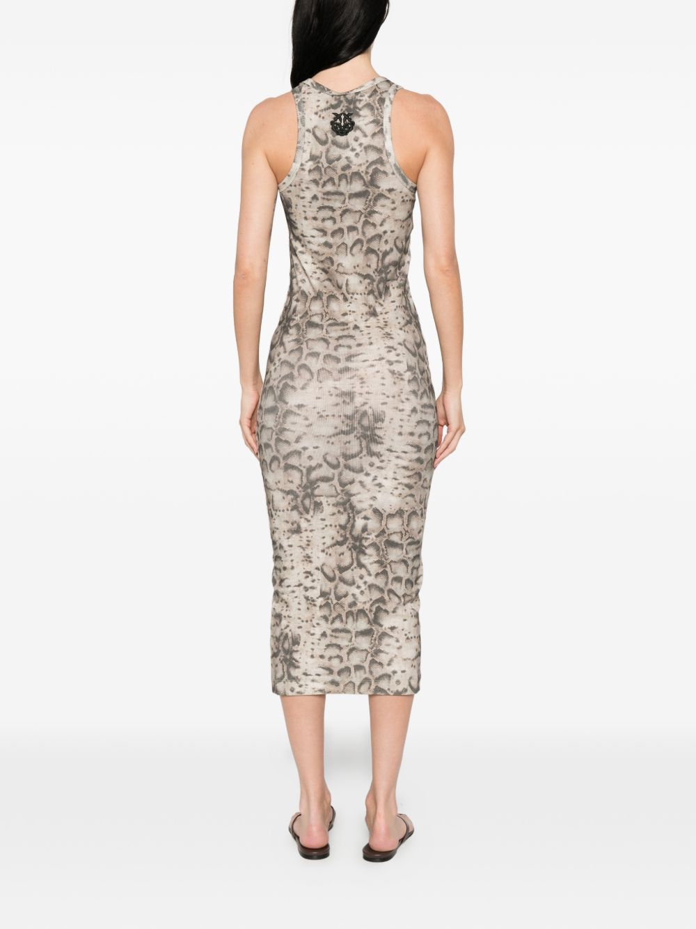 Pinko Dresses Beige Nero