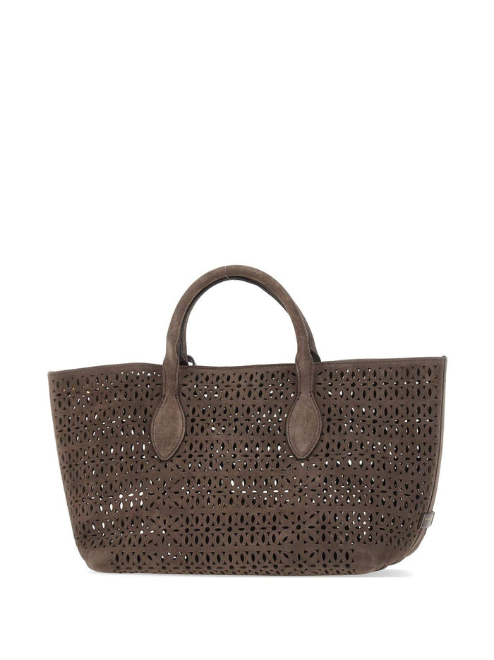 Gianni Chiarini Bags Brown Suede Leather