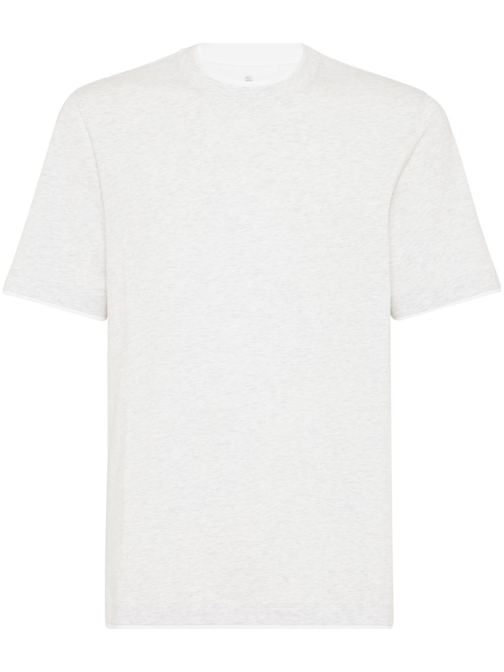 Brunello Cucinelli T-shirts and Polos Light Grey Melange