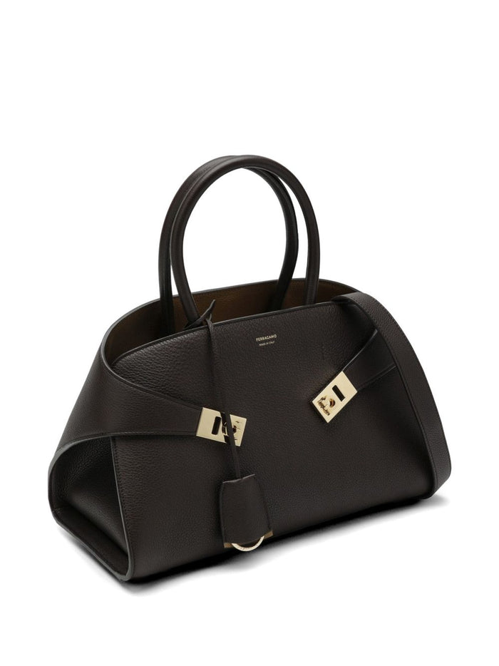 Salvatore Ferragamo Bags Dark Brown Leather
