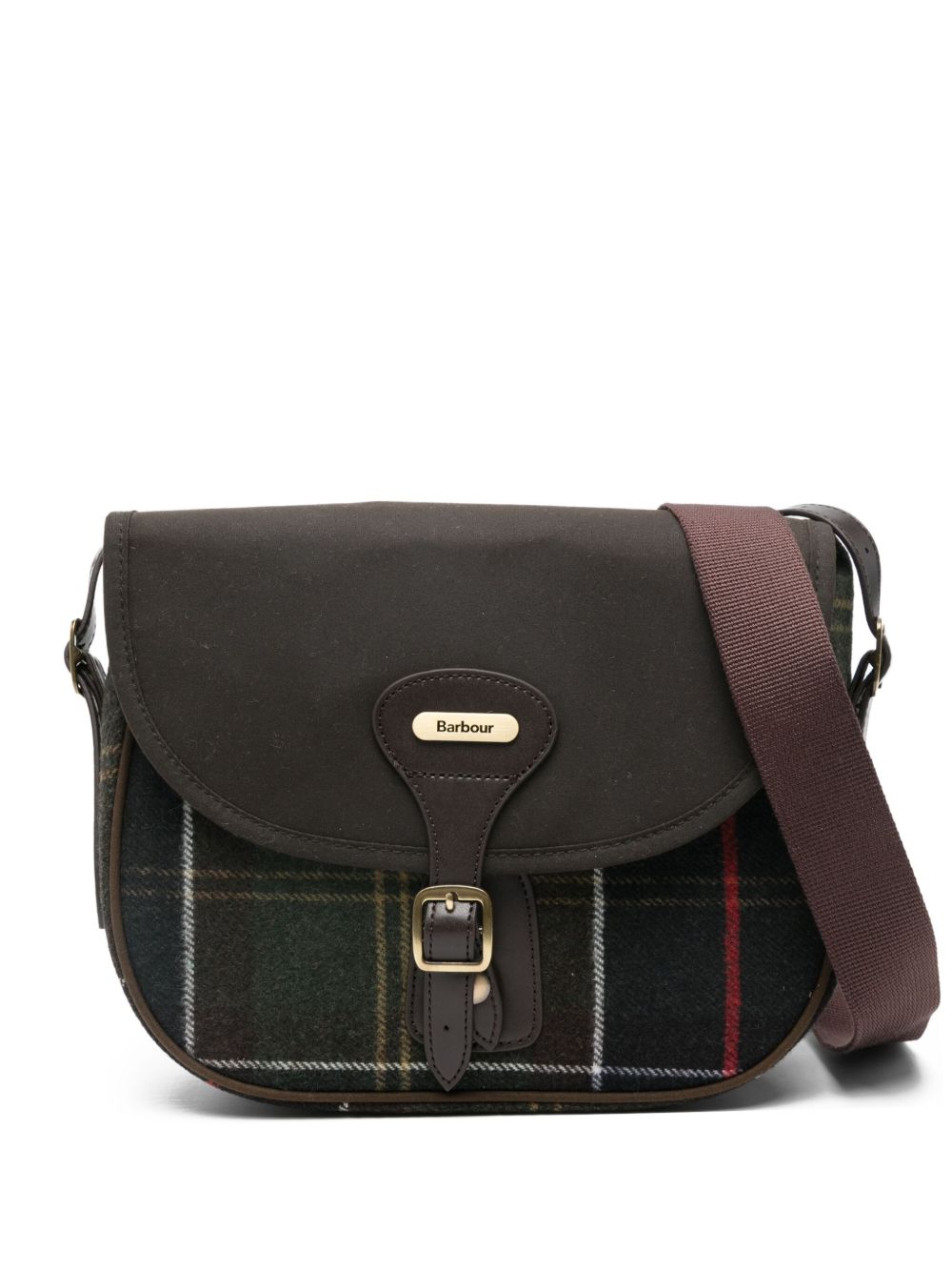 Barbour Bags Green Tartan Po Wo Acryllic Pa