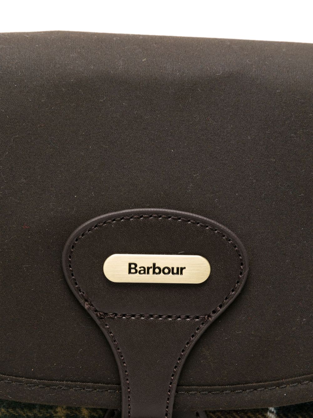 Barbour Bags Green Tartan Po Wo Acryllic Pa