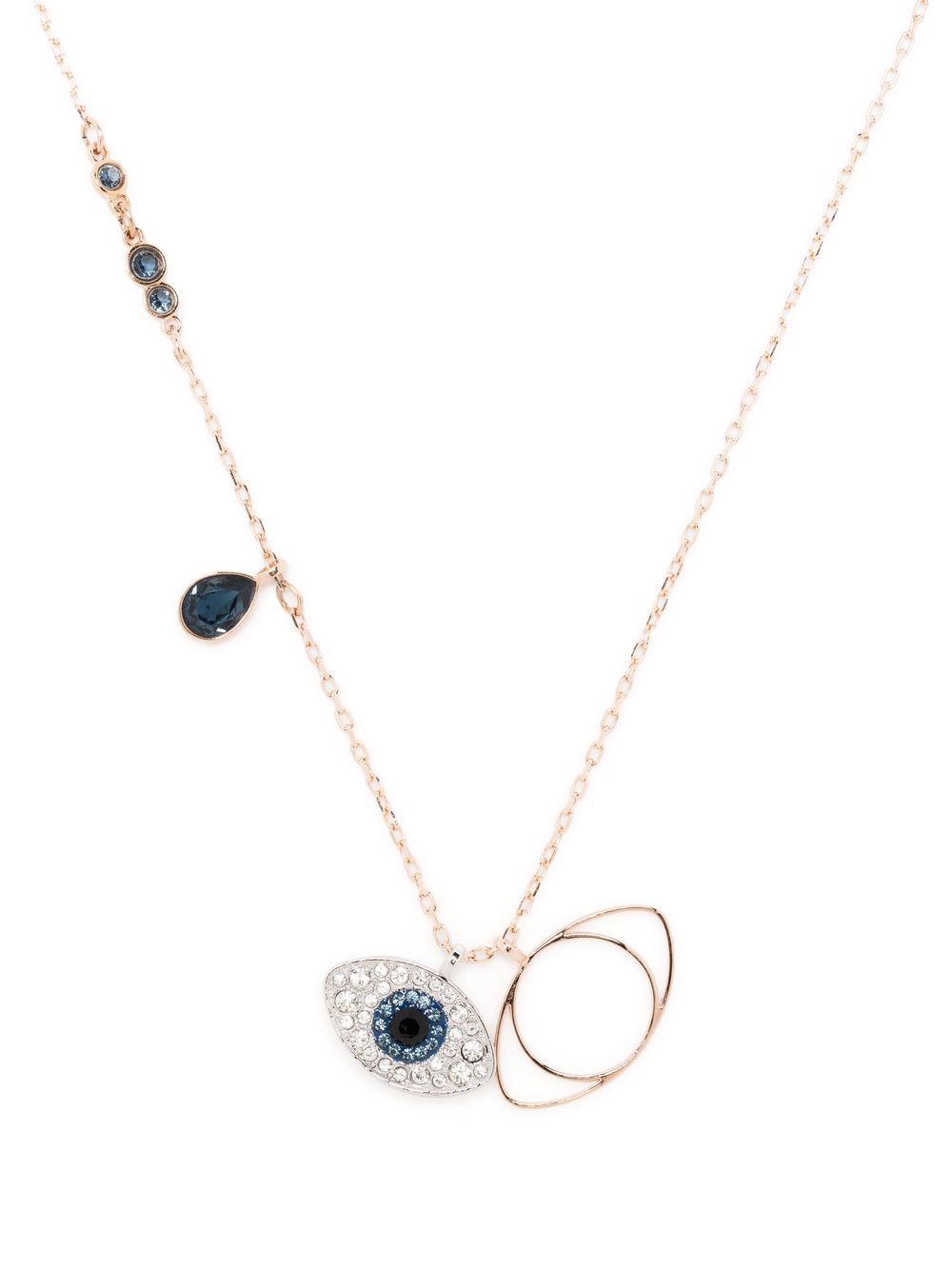 Swaroski Bijoux Rose Gold / Blue