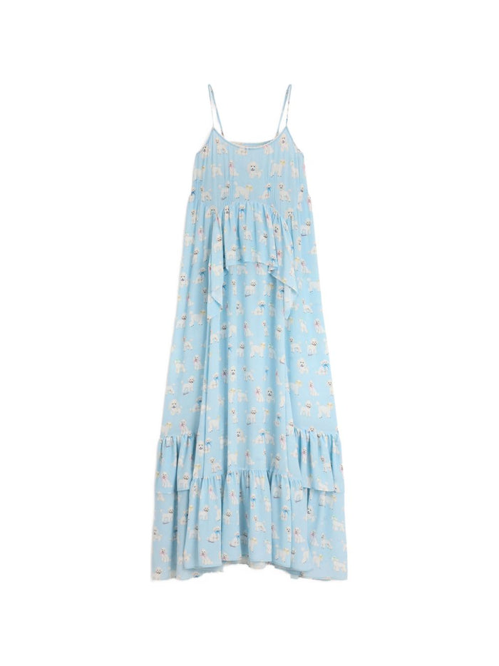 Fiorucci Dresses Blue Viscosa