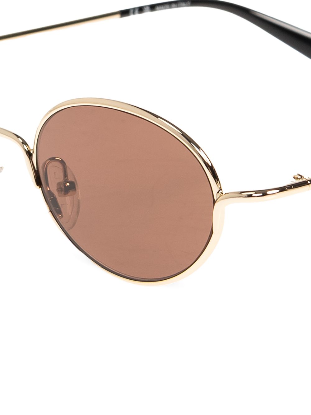 Alexander Mcqueen Sunglasses Gold
