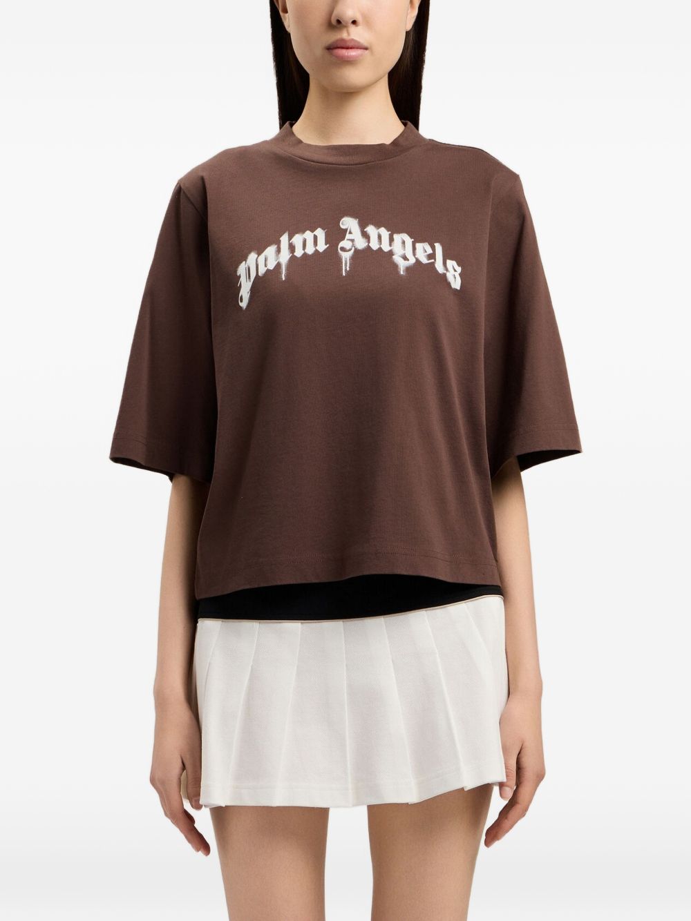 Palm Angels Sweaters Black Off White