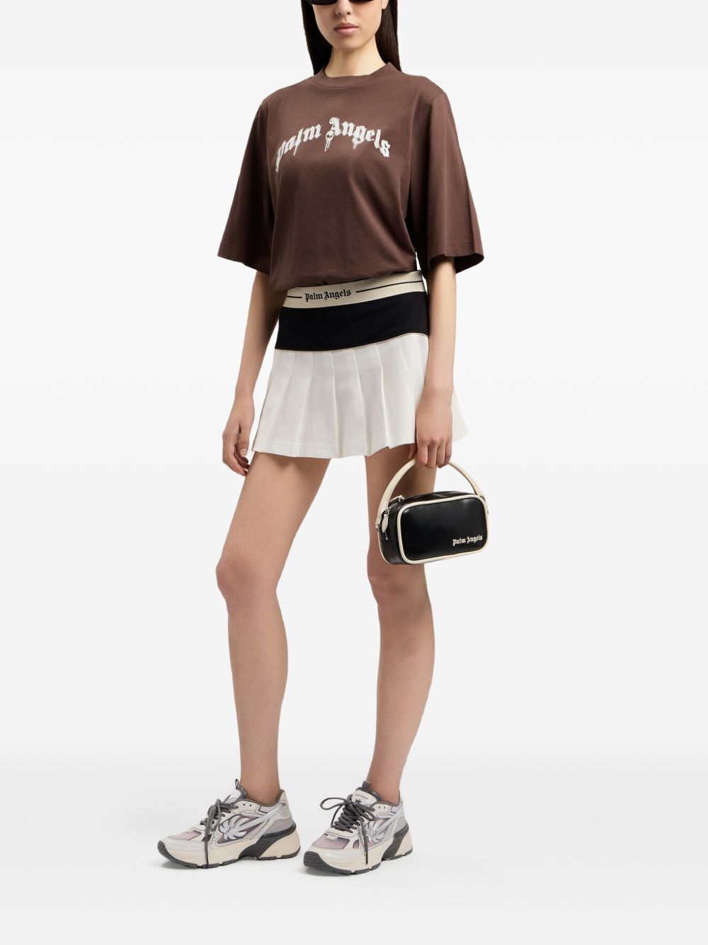 Palm Angels Sweaters Black Off White