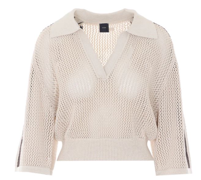 Pinko Sweaters Grigio Ostrica