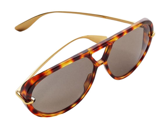 Bottega Veneta Sunglasses Gold-brown