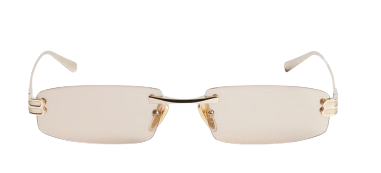Balenciaga Sunglasses Gold/brown