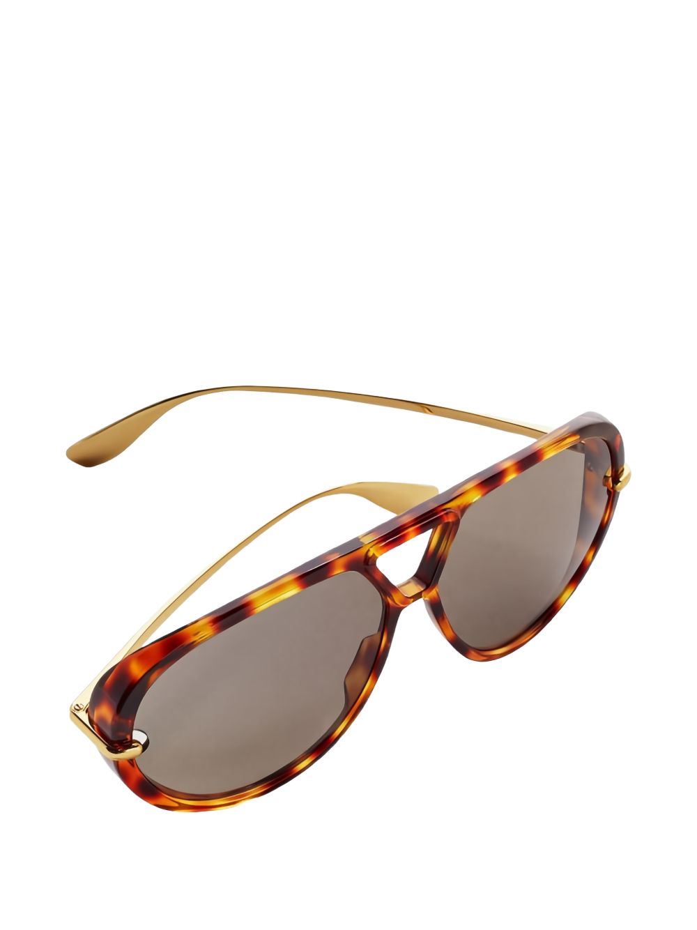Bottega Veneta Sunglasses Gold-brown