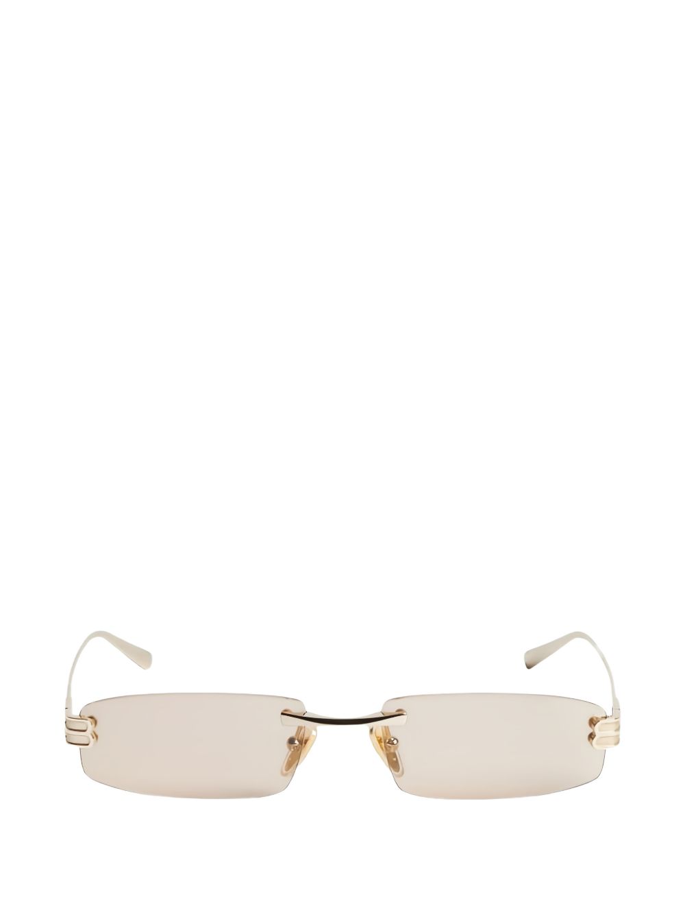Balenciaga Sunglasses Gold/brown