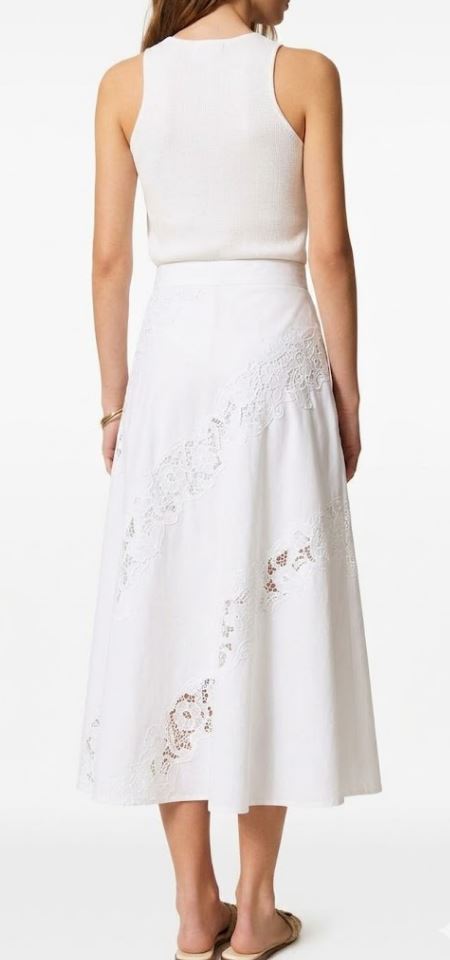 Twin-Set Skirts Bianco Ottico