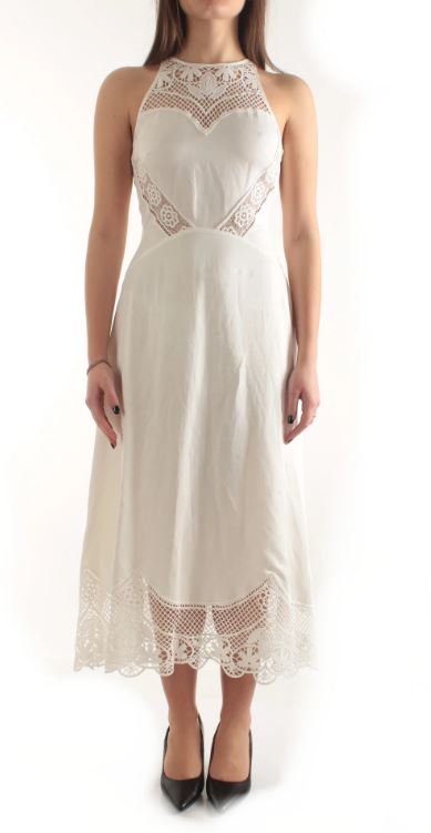 Twin-Set Dresses Bianco Ottico