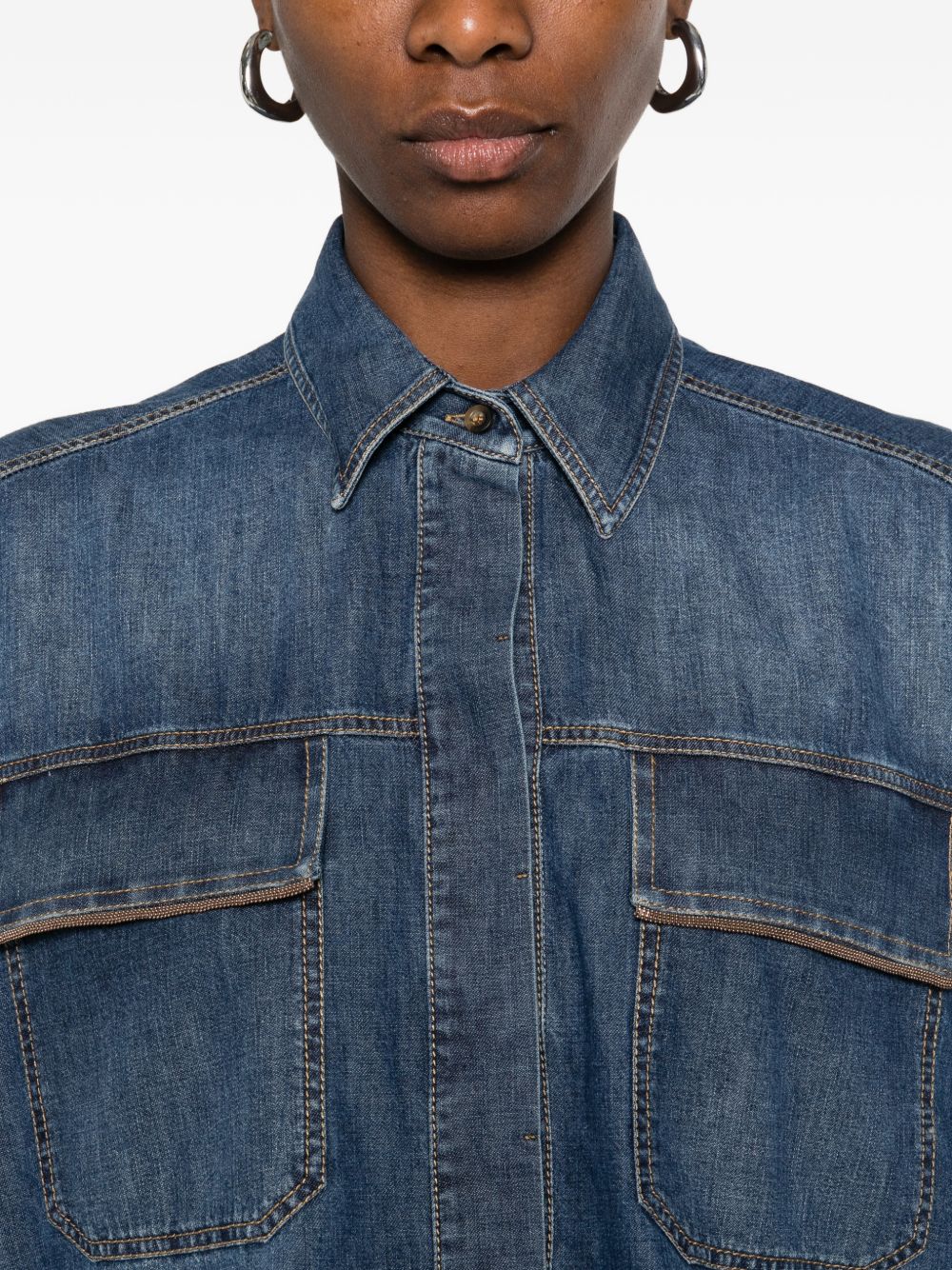 Brunello Cucinelli Shirts Denim