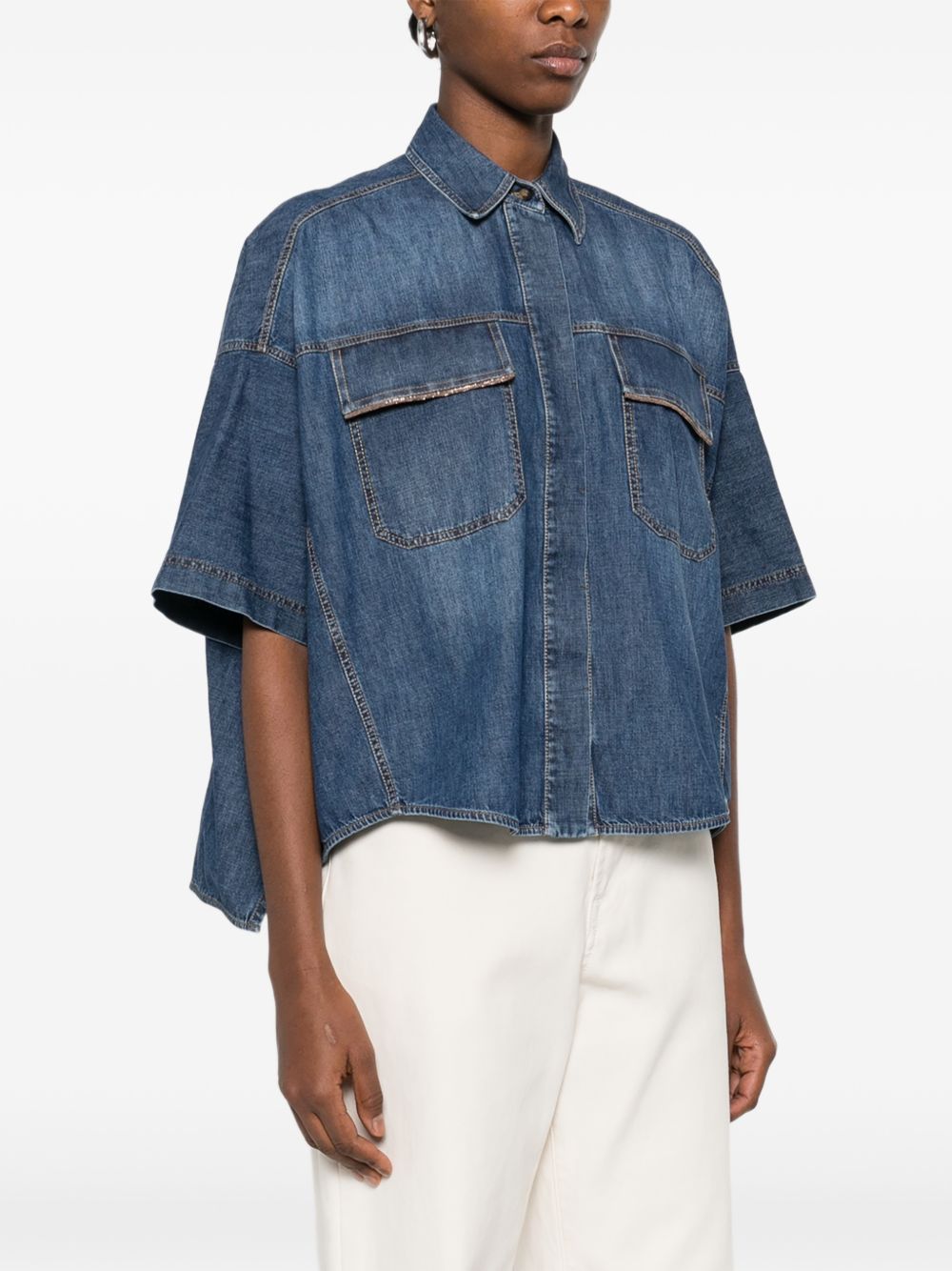 Brunello Cucinelli Shirts Denim