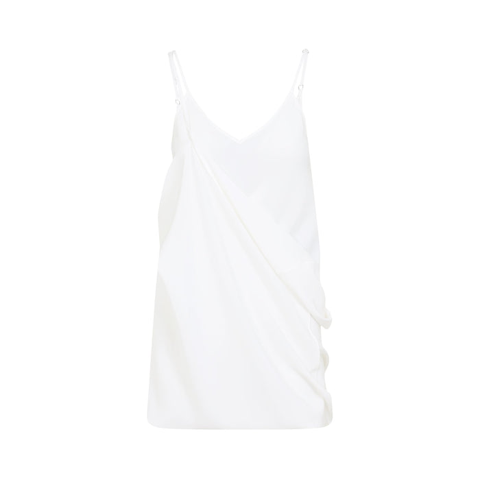 Long Dresses White Silk