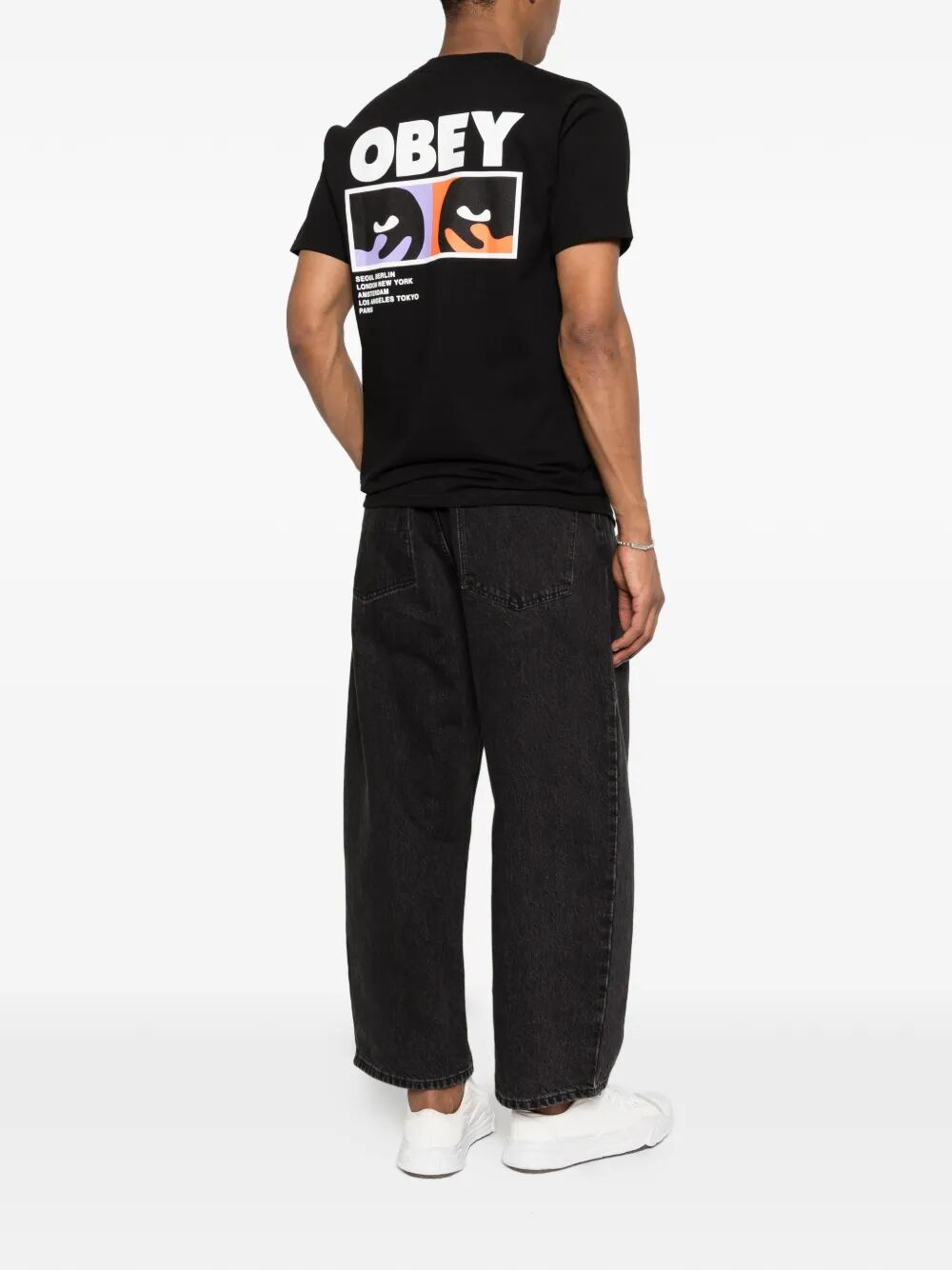 Always Watching Tee Black Tshirt