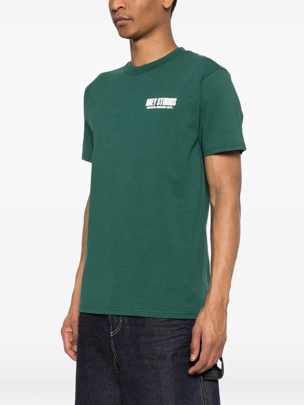 Creative Services Dept. Tee Green Tshirt
