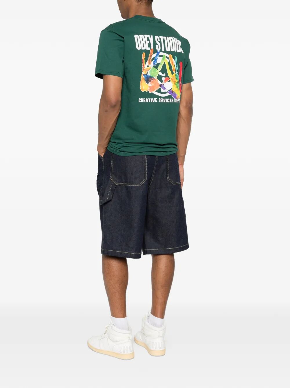 Creative Services Dept. Tee Green Tshirt