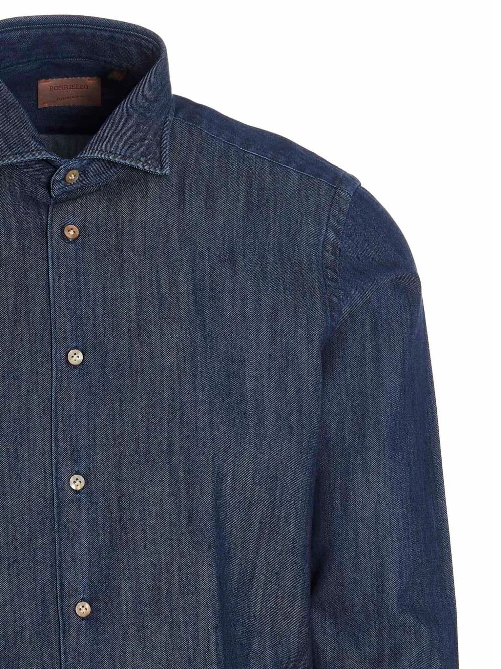 Shirt Blue Cotone