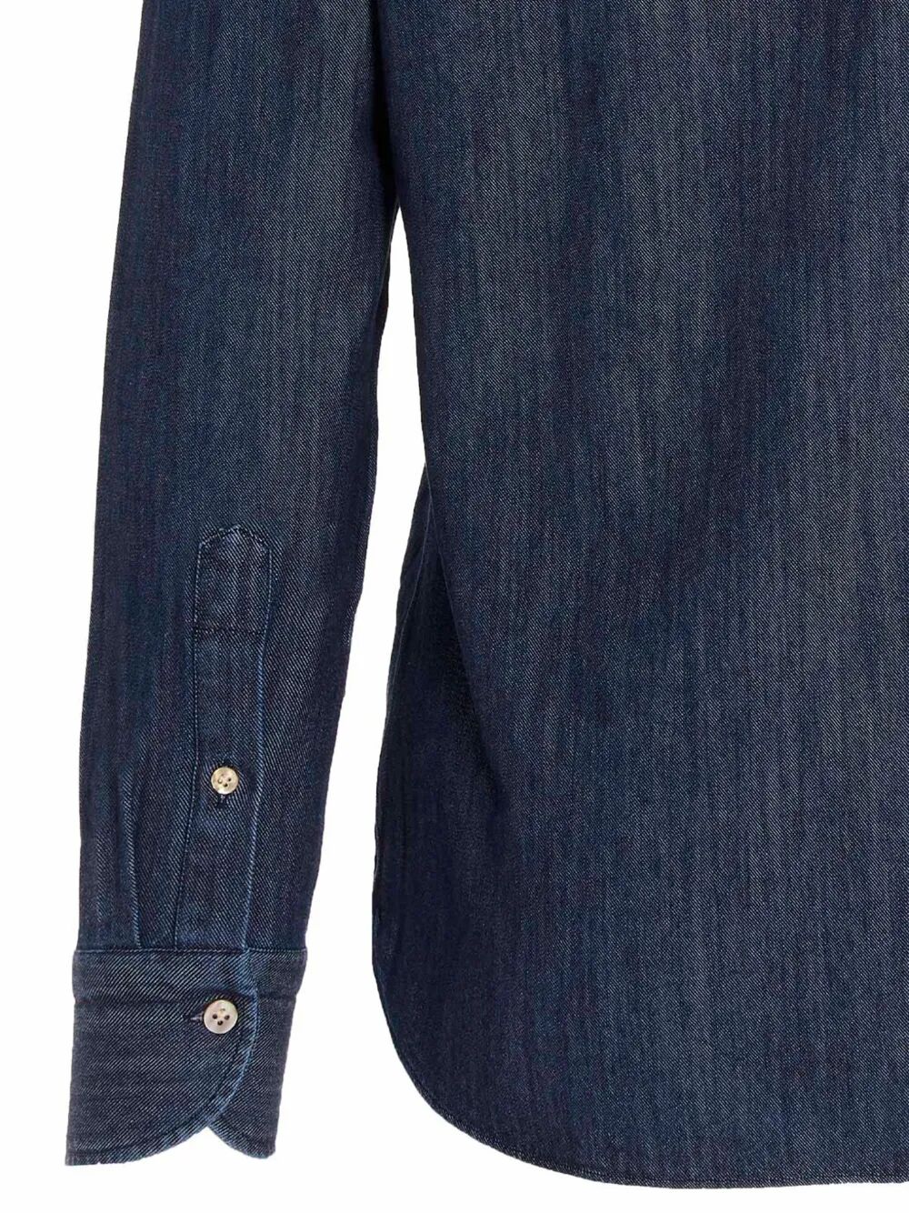 Shirt Blue Cotone