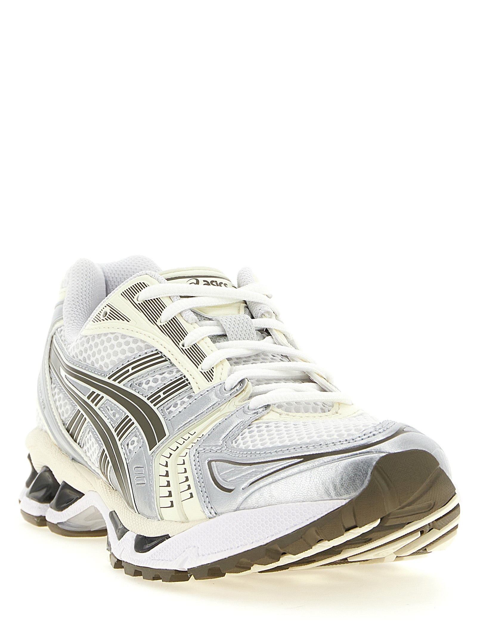 Gel-Kayano 14 Sneakers Silver Synthetic Leather