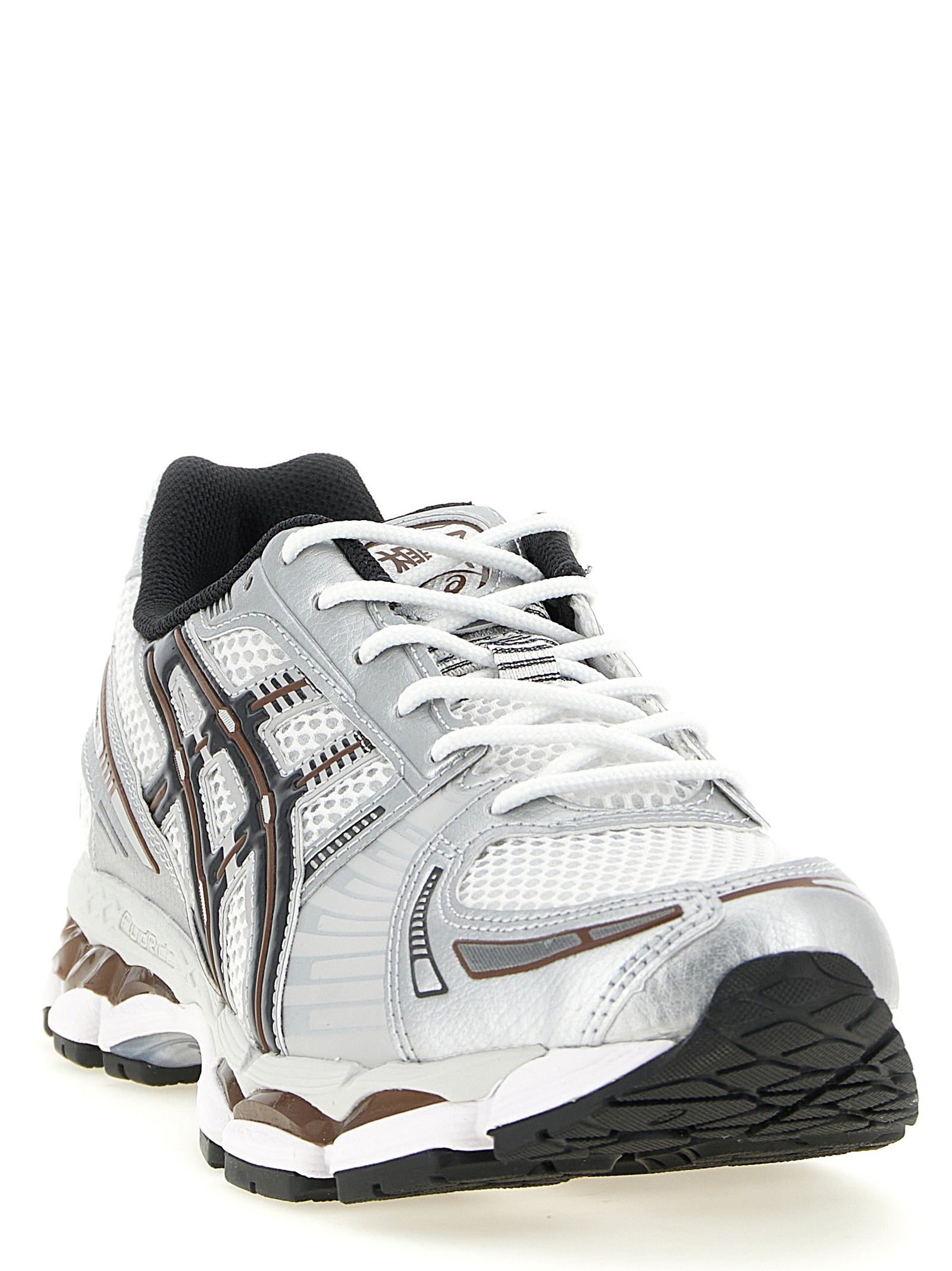 Gel Kayano 12.1 Sneakers Gray Synthetic Leather