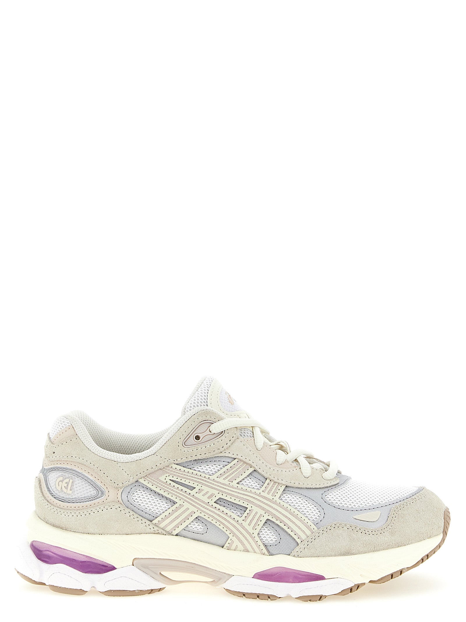 Gel-Nyc 2.0 Sneakers Beige Calfskin Leather (bos Taurus)