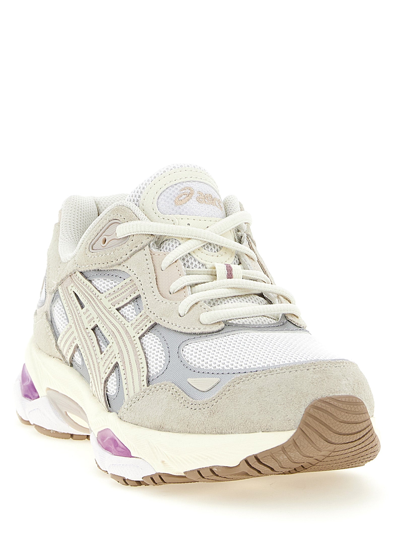 Gel-Nyc 2.0 Sneakers Beige Calfskin Leather (bos Taurus)