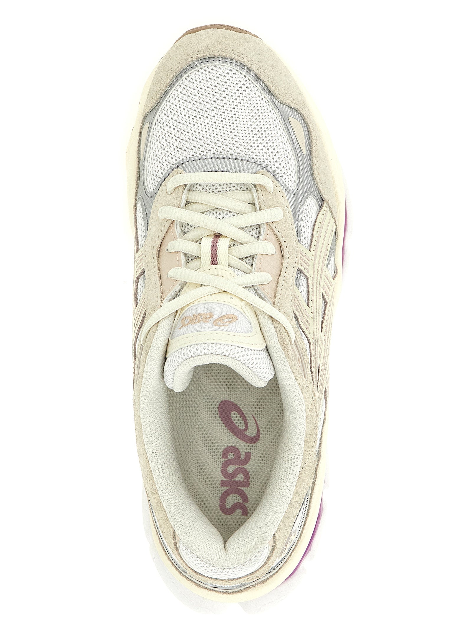 Gel-Nyc 2.0 Sneakers Beige Calfskin Leather (bos Taurus)