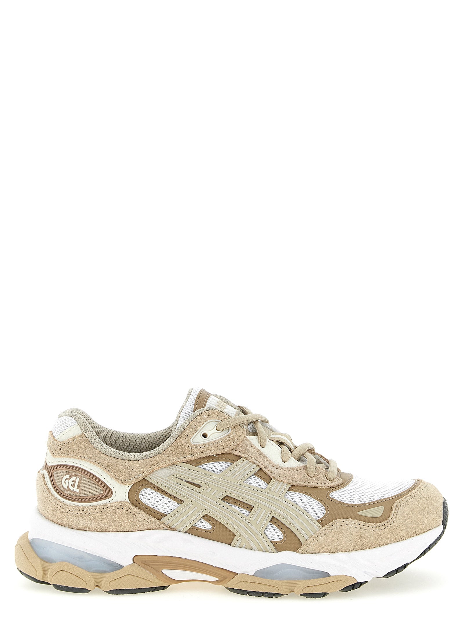 Gel-Nyc 2.0 Sneakers Beige Calfskin Leather (bos Taurus)
