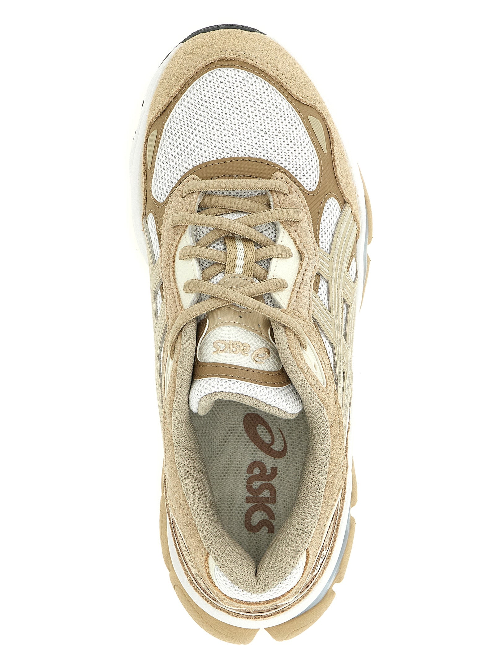 Gel-Nyc 2.0 Sneakers Beige Calfskin Leather (bos Taurus)