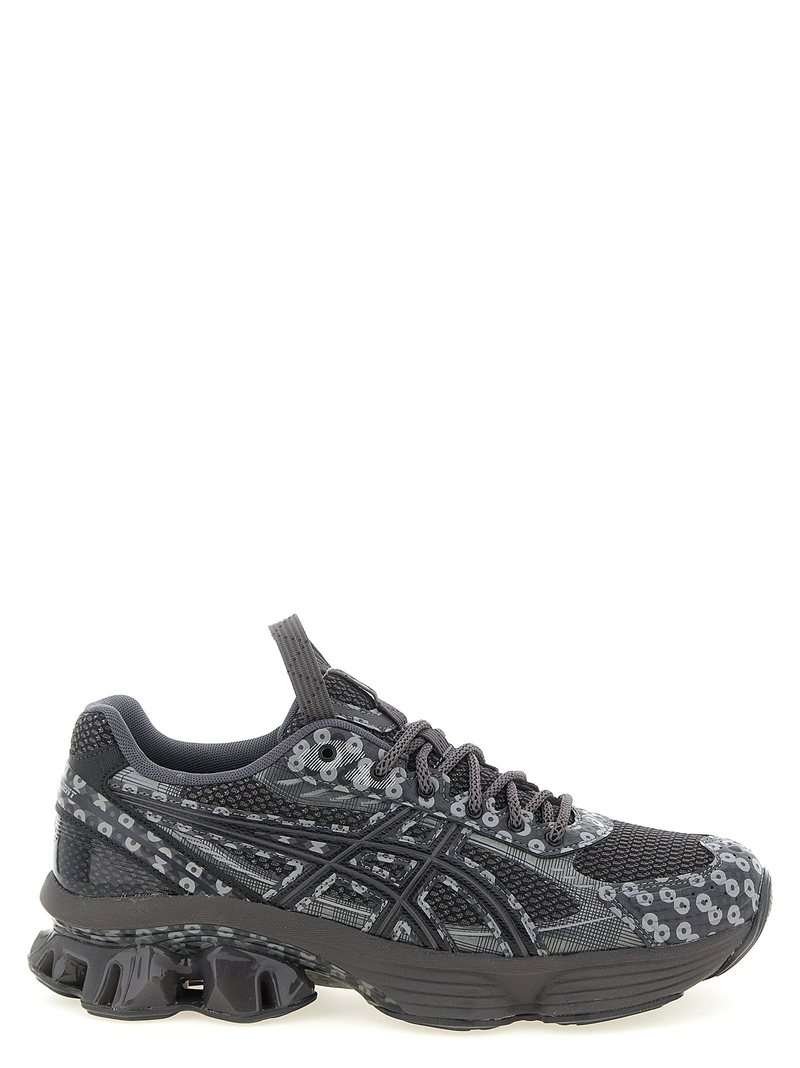 Us7-S Gel-Kinetic Fluent Sneakers Gray Synthetic Leather