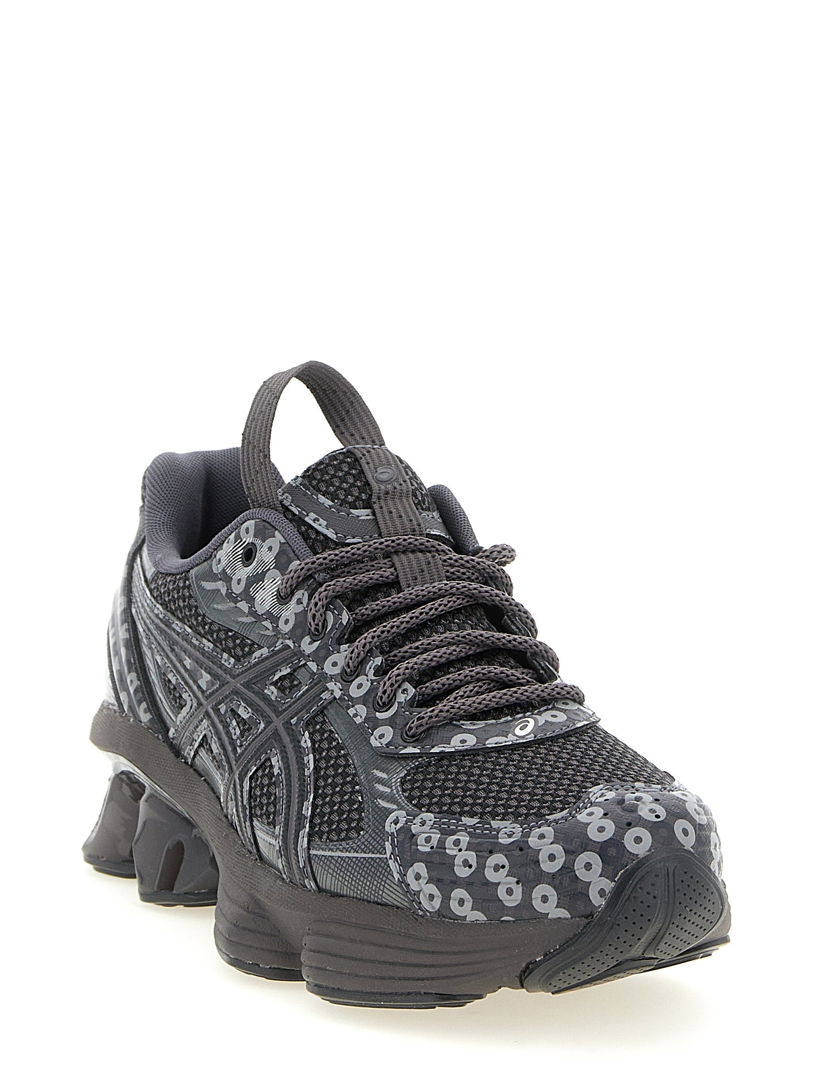 Us7-S Gel-Kinetic Fluent Sneakers Gray Synthetic Leather