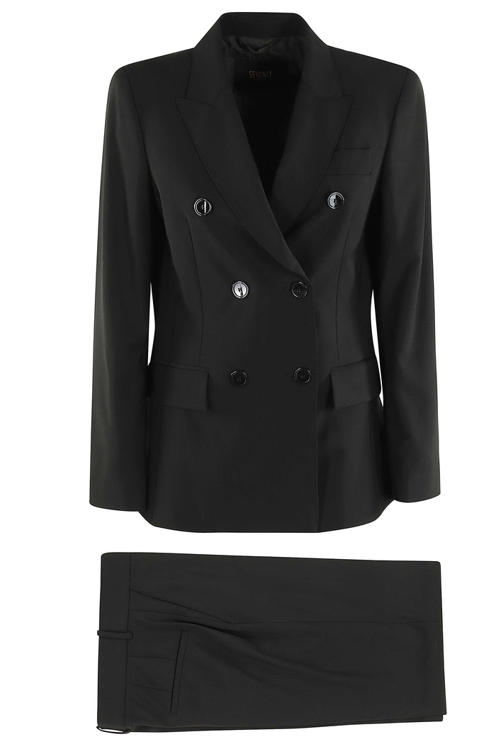 Tailleur Black Lana Vergine Completo