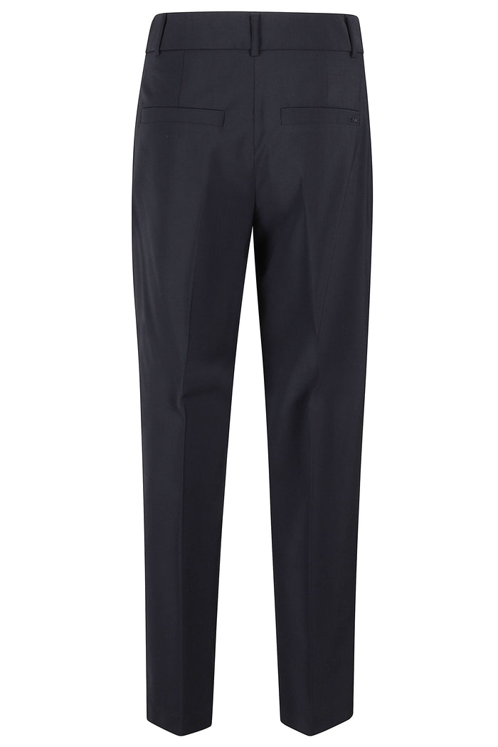 Pantalone Blue Lana Vergine Elastan Pantaloni