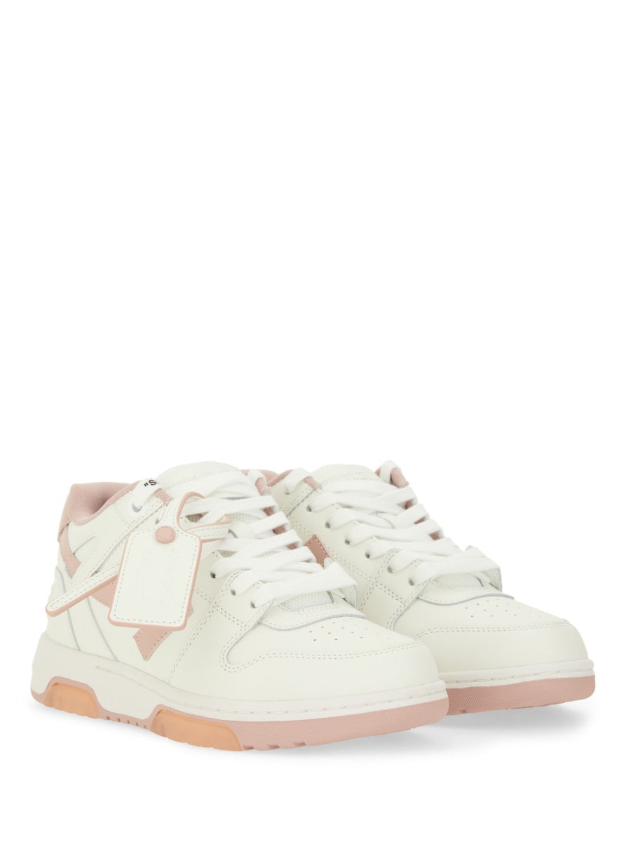 Out Of Office Sneaker Pink Bovine Leather Trainers