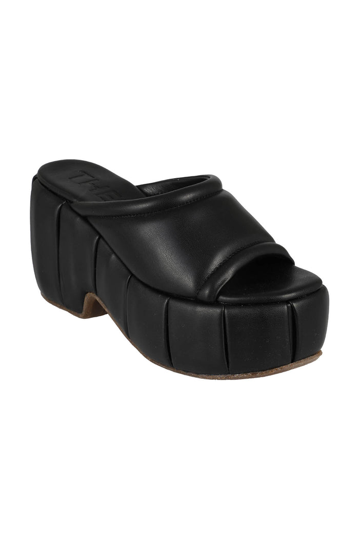 Cassiope Vegan Fabric Black Ecopelle Calzature