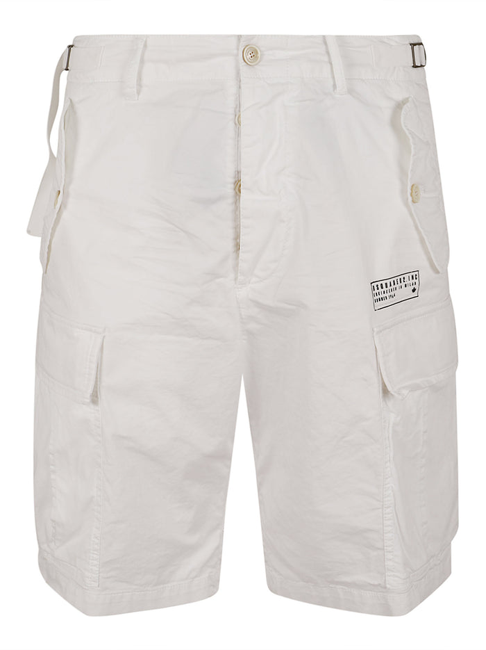 Short Pants White Co Ea Pantaloni