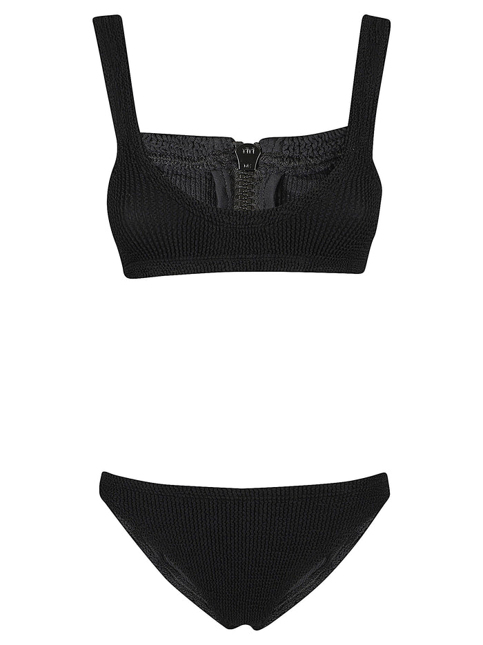Dallas Bikini Black Polyamide Elastane Costume