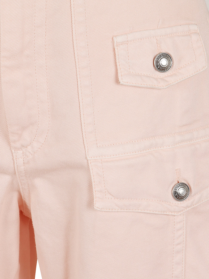 Pantalone Lungo Fashion Pink & Purple Cotone Pantaloni