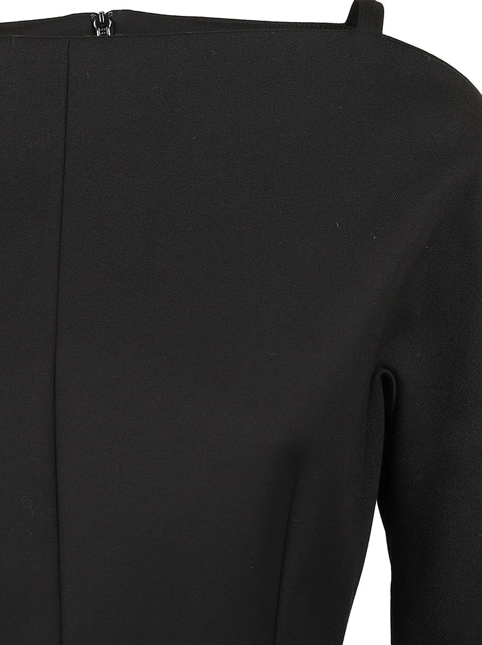 Abito Cut Out Spalla Angus Black Poliammide
