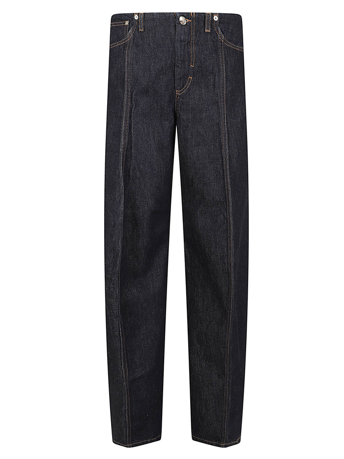 Pantalone Denim Ora Blue Cotone Jean