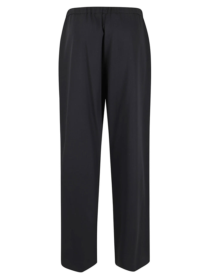 Pantalone Lungo Coulisse Argenta Blue Lana Vergine Ovis Aries Pantaloni