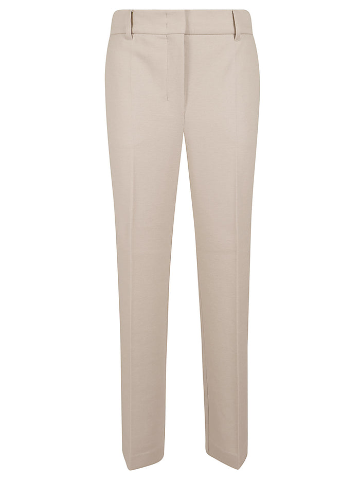Pantalone Jersey Rea White Lana Ovis Aries Pantaloni
