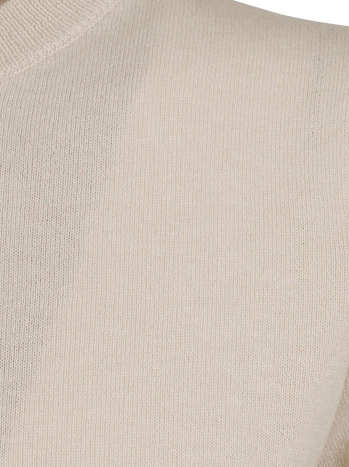 Maglia Lana Manica Corta Magenta Nude & Neutrals Ovis Aries