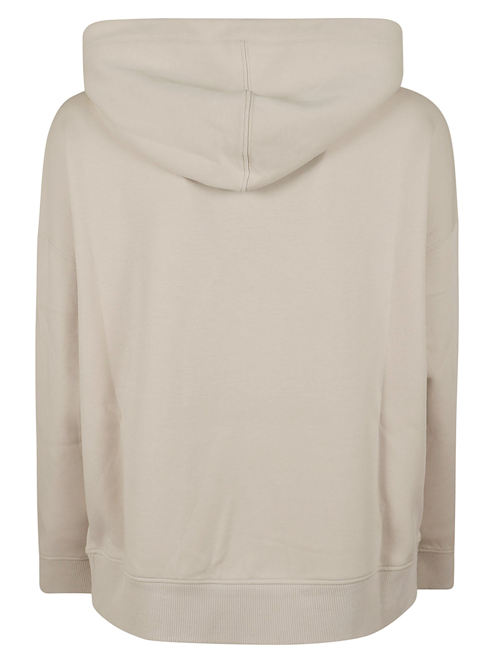Felpa Chiusa Con Logo Andrea Nude & Neutrals Cotone